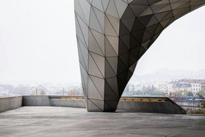 Minimalist geometric shapes representing structure